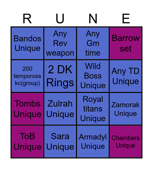 Viable Cause Bingo Card