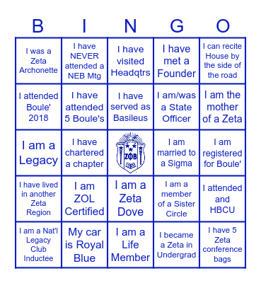 Magnificent Midwestern Region Bingo Card