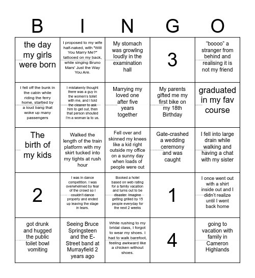 EthixBingo! Bingo Card