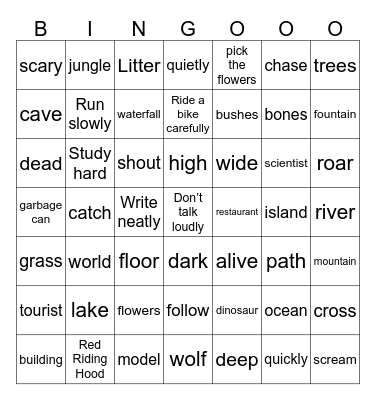 BINGO UNIT 7,8,9 😍 Bingo Card