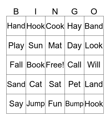 The Cat in the Hat Bingo Card