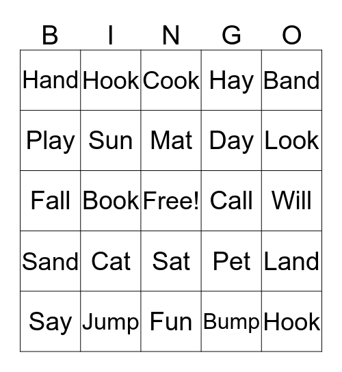 The Cat in the Hat Bingo Card