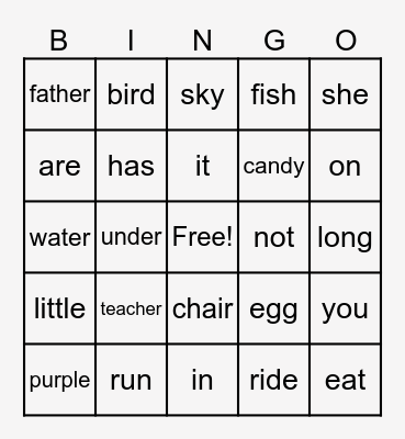 Edmark 6 plus review Bingo Card