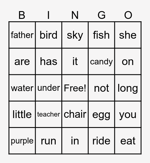 Edmark 6 plus review Bingo Card