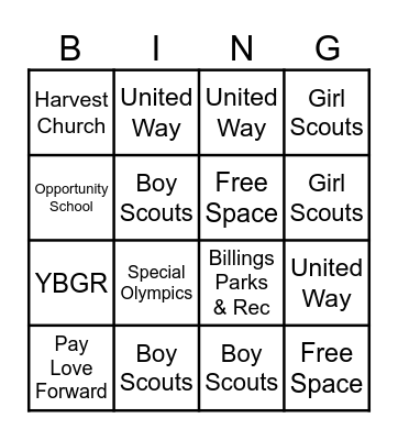 Lean & Inspire Bingo Card