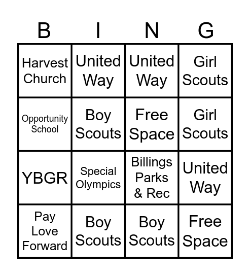 Lean & Inspire Bingo Card