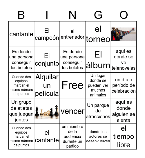 Lección Dos  Bingo Card