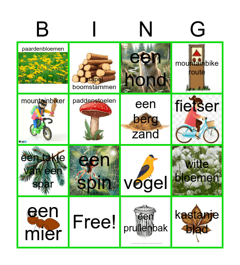 BOS BINGO Card