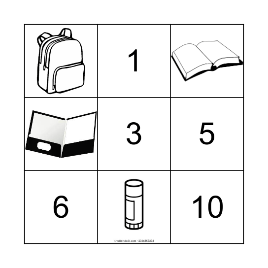 2025 école (1) Bingo Card