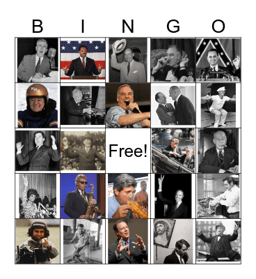 100 Years of Democratic Candidates Bingo Card