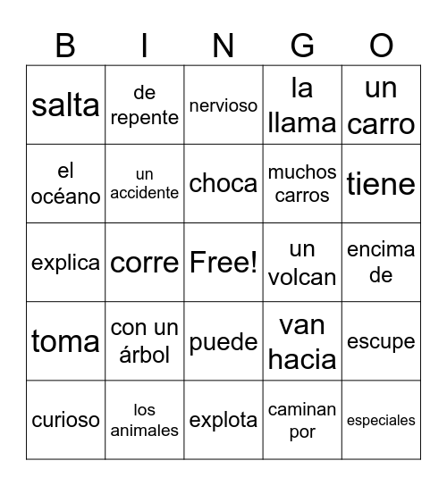 Capibara con botas Chp 11 Bingo Card