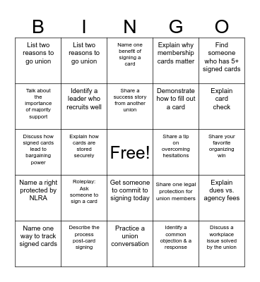 Hospital Division Staff Retreat Bingo Card
