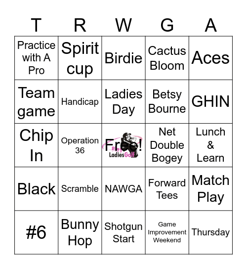 TRWGA BINGO Card