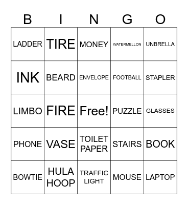 Office Bingo Card