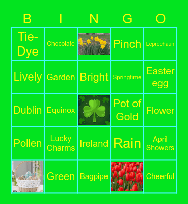 Spring Bingo Card
