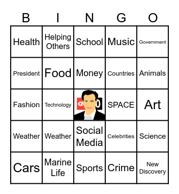 CNN10 BINGO Card