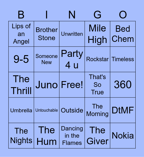 Happy Appreciation Week!! Bingo Card