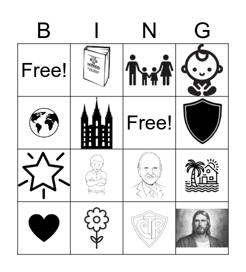 Singing Bingo Card