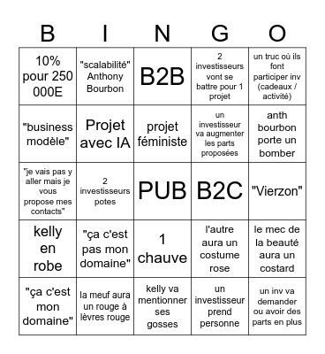 QVEMA Bingo Card