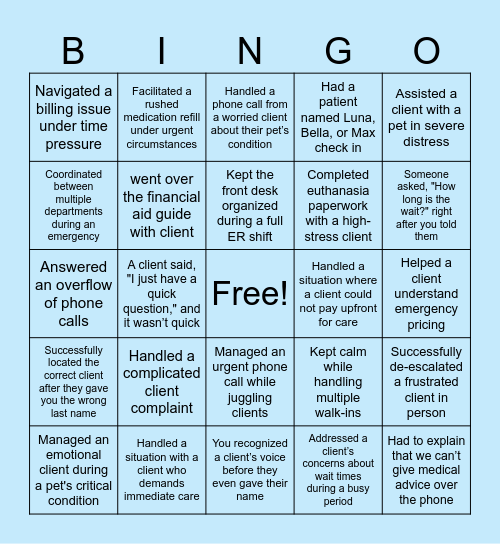 CSR BINGO - MARCH 2025 Bingo Card