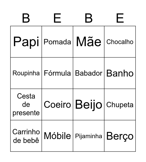 BINGO DO Bingo Card