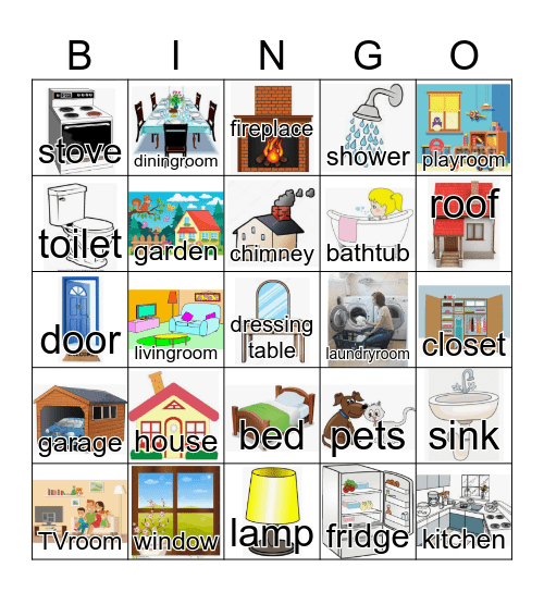 House Bingo Card
