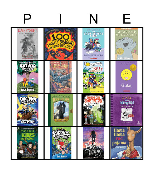TOP BOOKS 2025 Bingo Card