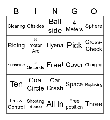 Integrity 32Blue Bingo Card