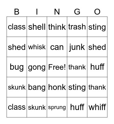 SPIRE Review Bingo Card