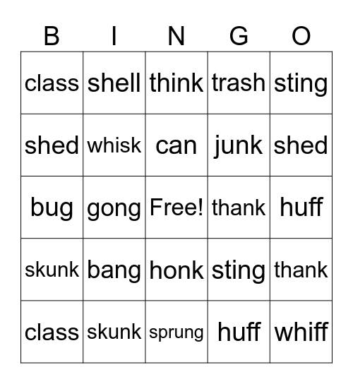 SPIRE Review Bingo Card
