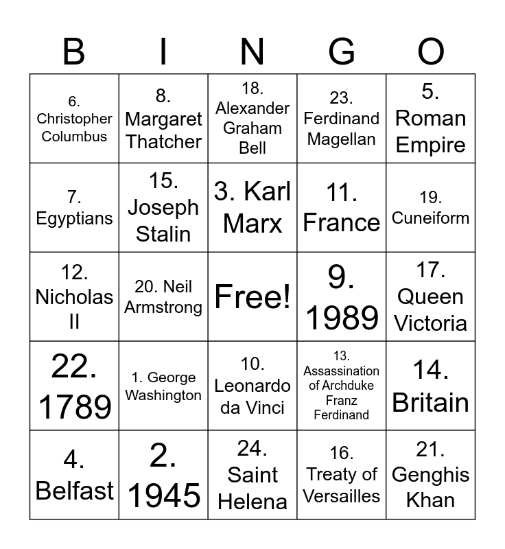 Game 1 20 03 25 Bingo Card game-1-20-03-25-bingo-card