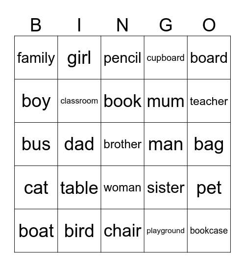 PU0 U1-U2 Bingo Card