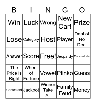 CSR Week 2016 Bingo Card