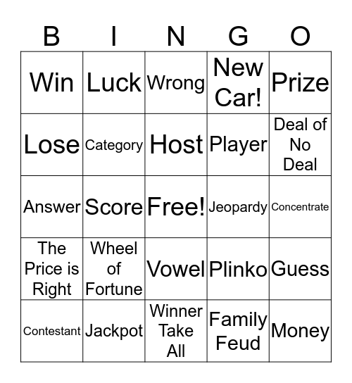 CSR Week 2016 Bingo Card