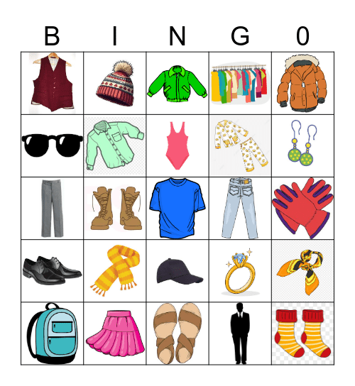 Les Vetements Bingo Card