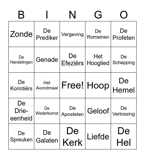kattebak 2025 Bingo Card