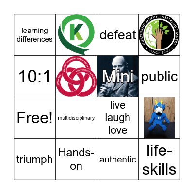 Expeditionary Learning Presentation BINGO! Bingo Card