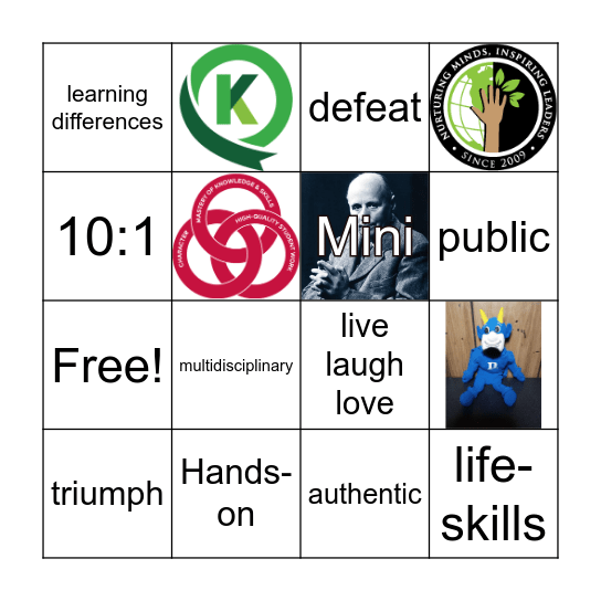 Expeditionary Learning Presentation BINGO! Bingo Card