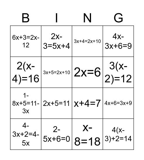 What is the next step? Bingo Card