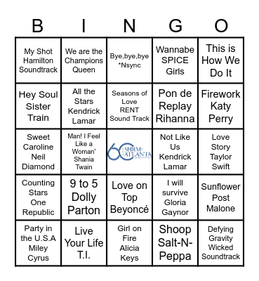 SHRM-Atlanta Bingo Card