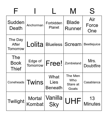 Movies_03222025 Bingo Card