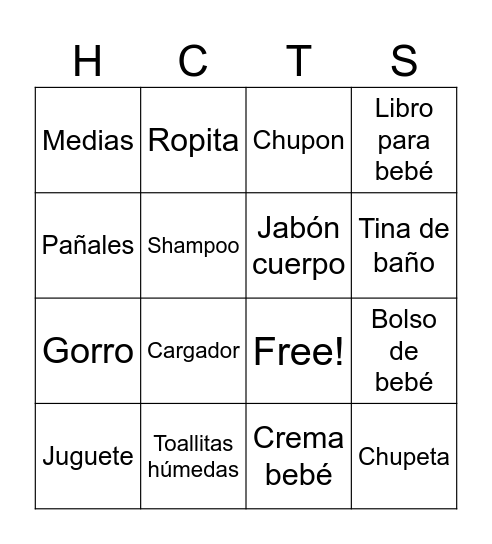 HERE  COMES THE SON Bingo Card
