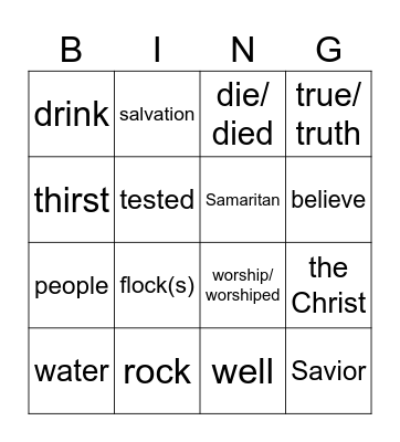 Scrutiny year A Bingo Card