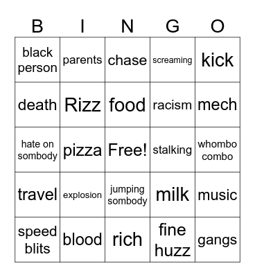 done Bingo Card