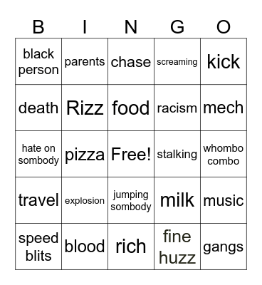 done Bingo Card