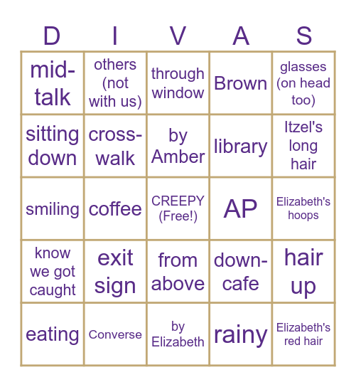 Spring 2025 Forensic Science Club Bingo Card