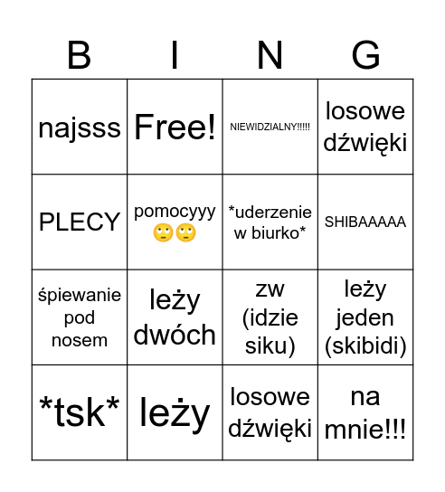 witor gaming finals Bingo Card
