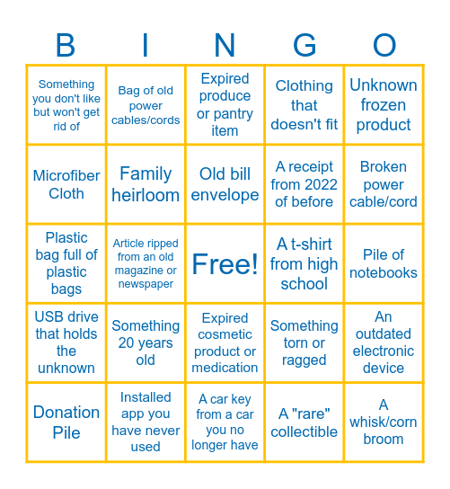 Spring Bing-O! Bingo Card