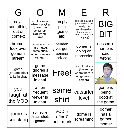 Alex_GPTV VOD Bingo Card