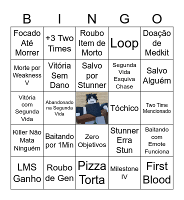 [Forsaken] Two Time Bingo Card